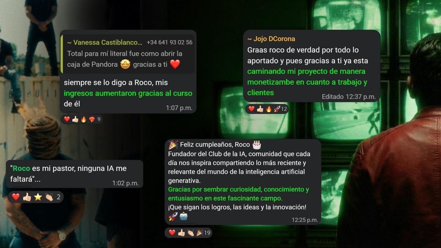 Testimonios: ingresos que aumentaron y proyectos monetizados