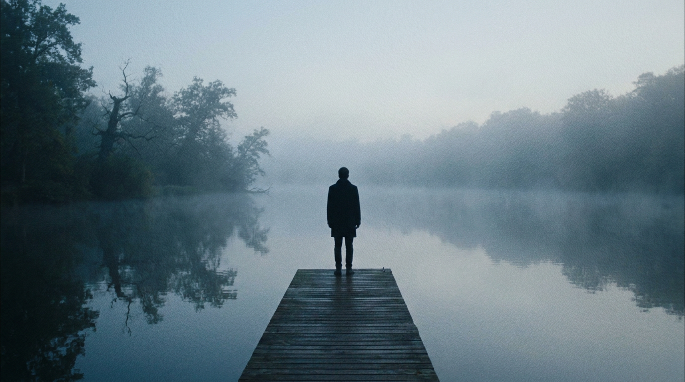 Escena tranquila y contemplativa